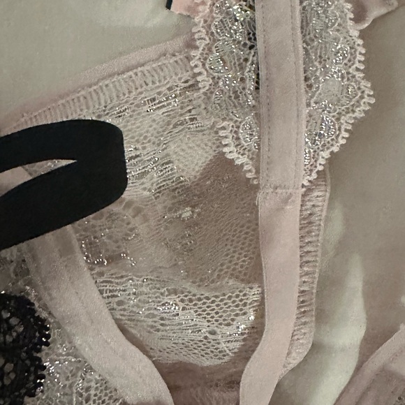 Victoria’s Secret Lace Panties Set, Black (S) & Pink (XS), Brand New - Picture 6 of 7